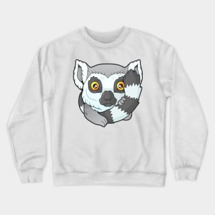 little cute lemur Crewneck Sweatshirt